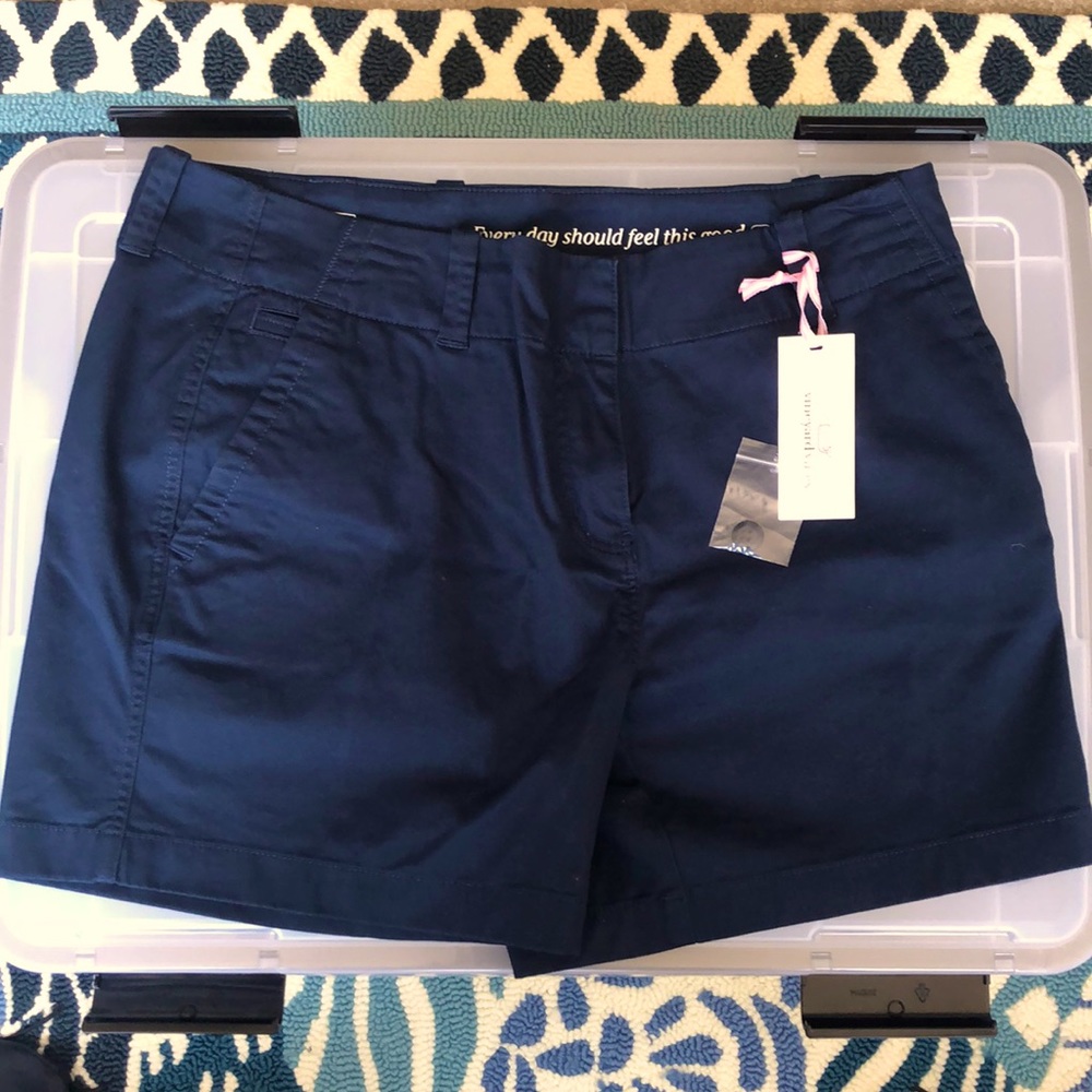 VINEYARD VINES Navy Blue Shorts